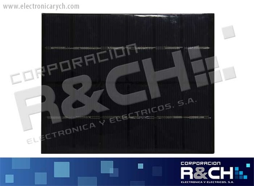 [PS-6] PS-6 panel solar 6V 2W 136x110mm 0.33A polycrystalline