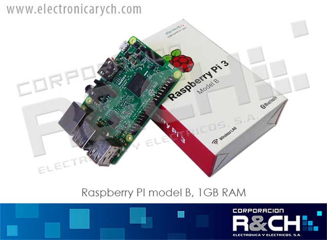 R-PI3 raspberry PI 3 model B+, 1GB RAM