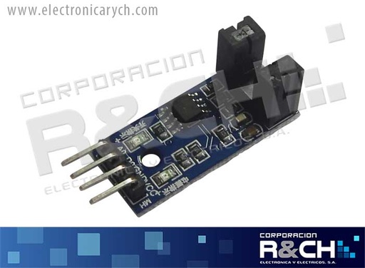 [MD-MHLM393] MD-MHLM393 Modulo Sensor de Velocidad Contador con Optoacoplador para Arduino y Raspberry