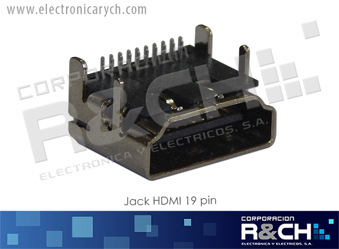 JC-HDMI jack HDMI 19 pin