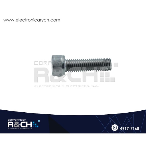[TOR-M312] TOR-H312 Tornillo M3x12mm Cabeza Hexagonal interior