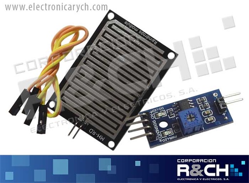 [MD-MHRD] MD-MHRD modulo sensor de lluvia digital negro grande + controlador