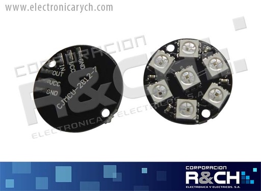 [MD-2812] MD-2812 modulo led RGB 5050 circular 7 leds 5V