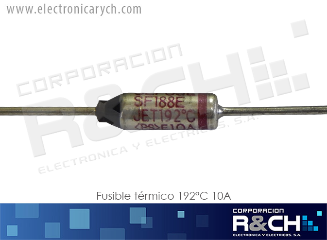 FT-192 fusible termico 192°C 250V 10A