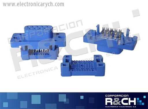 [CN-DB9FI] CN-DB9FI conector DB9 hembra IDC a presión