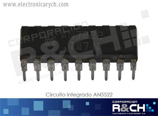 [AN5522] AN5522 circuito integrado AN5522