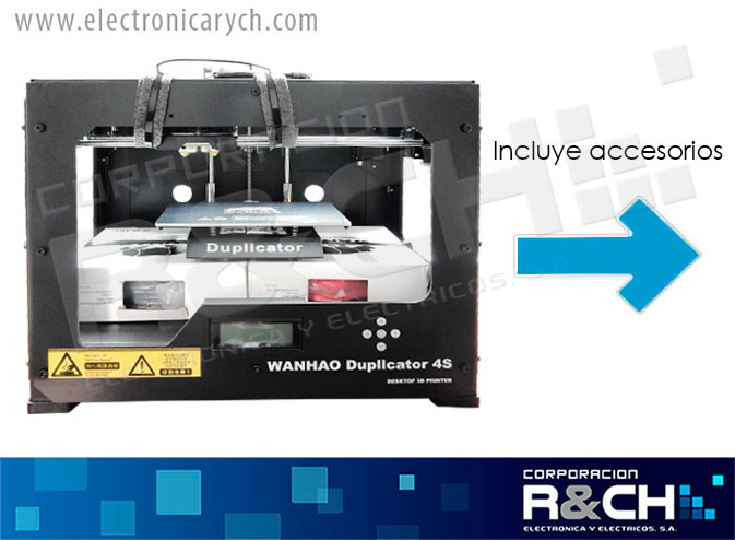 IP-63D impresora 3D Wanhao 1.75mm ABS/PLA doble extrusor