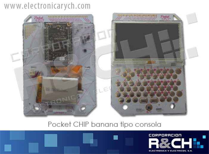 P-CHIP pocket CHIP banana tipo consola