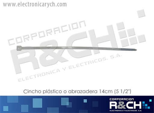 [CP-14C] CP-14C cincho plastico o abrazadera 14cm (5 1/2")