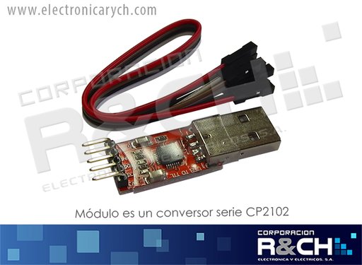 [MD-DSUN2] MD-DSUN2 modulo convertidor USB to TTL CP2102