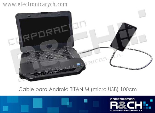 [CB-IDM] CB-IDM cable para ANDROID  TITAN M (micro USB) 100cm