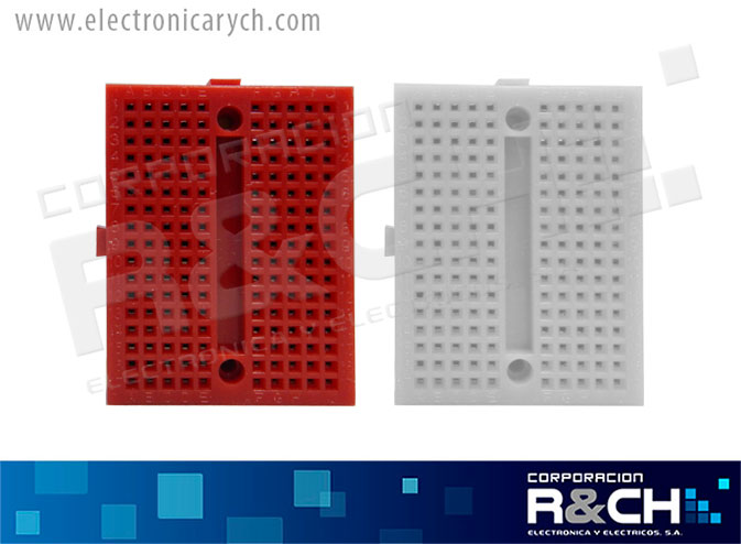 PR-170 proto board micro varios colores para arduino 45x35mm 170 puntos