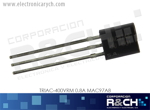 [NTE5657] NTE5657 TRIAC-400VRM 0.8A MAC97A8