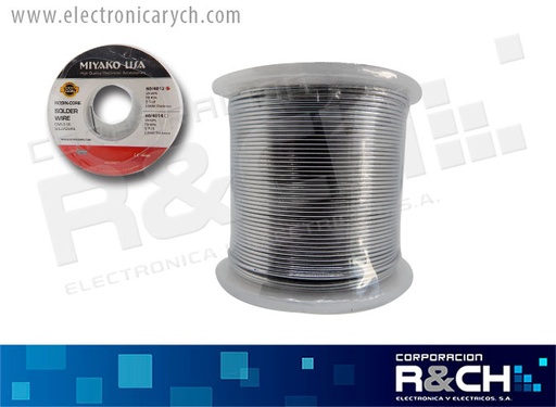 [ES-1/2LB1] ES-1/2LB1 estaño 1/2 lb 60/40 0.8mm super solder