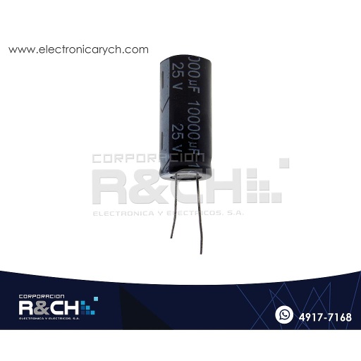 [FE-10000U/25] FE-10000U/25 filtro elect 10,000uF 25V