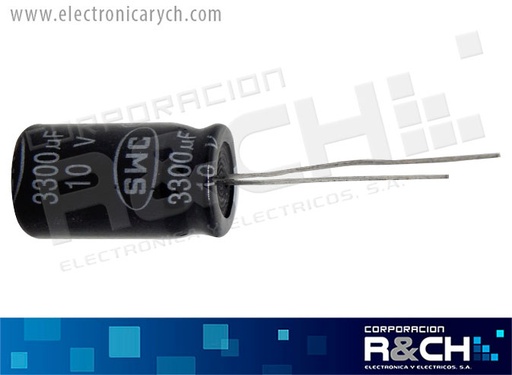 [FE-3300U/10] FE-3300U/10 filtro elect. 3300uF 10V