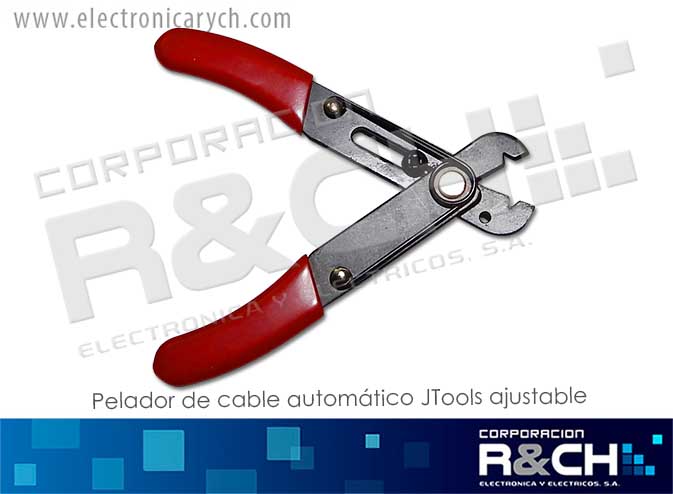 HM-TP1035 pelador de cable ajustable rojo
