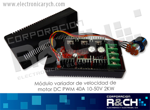 [MD-PWM50] MD-PWM50 modulo variador de velocidad de motor DC PWM 40A 10-50V 2KW
