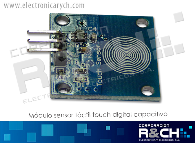 MD-TTP223B modulo sensor tactil touch digital capacitivo