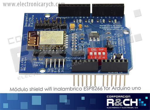 [MD-ESP8266-12E] MD-ESP8266-12E modulo shield  wifi inalambrico ESP8266 for arduino uno
