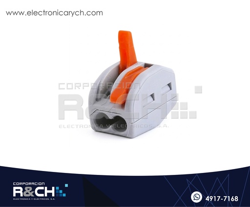 [CN-W2] CN-W2 conector wago 2 vias