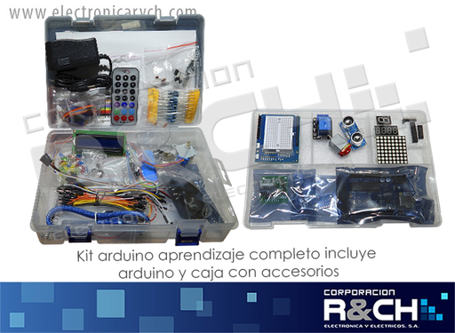 [SX-10317] SX-10317 kit arduino aprendizaje completo incluye arduino y caja con accesorios