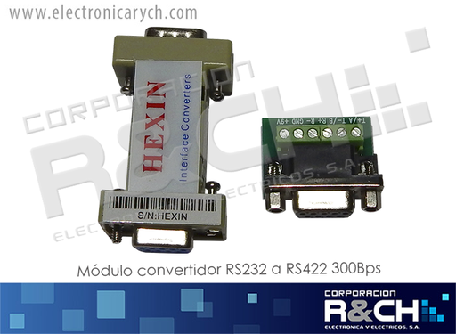 [MD-RS422] MD-RS422 modulo convertidor RS232 a RS422 300Bps