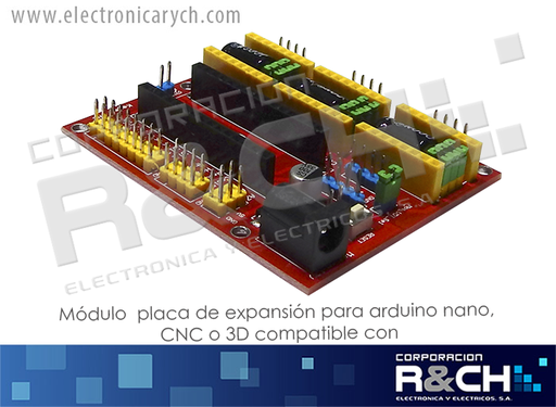 [MD-V4CNC] MD-V4CNC Modulo Placa de Expansion para Arduino Nano, CNC o 3D compatible con