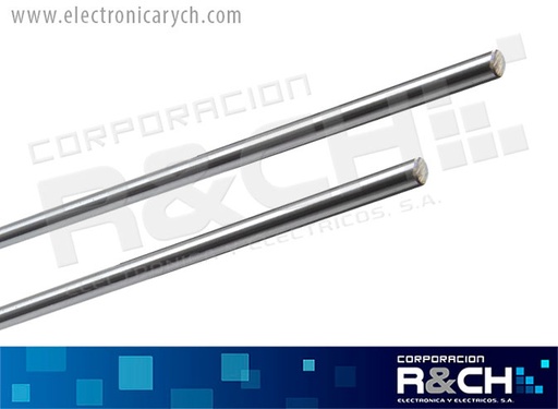 [Virtual Locations/CORPORACION R&CH, S.A.: Inventory adjustment] TOR0659 Varilla o Eje Acerado Para Impresora 3D Lisa 8mm