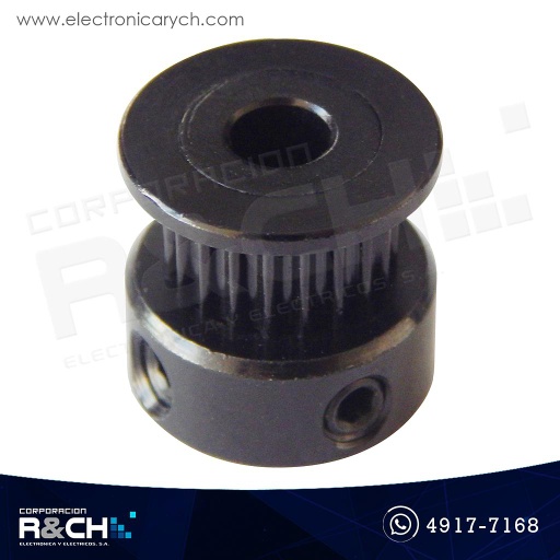 [PL-707D] PL-707D Polea GT2 Dentada 20d diametro ext=16mm diametro int=5mm Banda 6mm