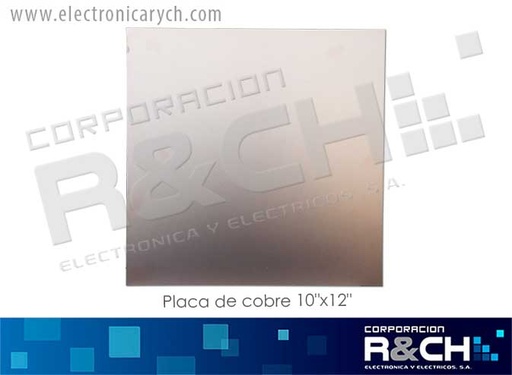 [PC-C10] PC-C10 placa de cobre 10¨x10¨ baquelita