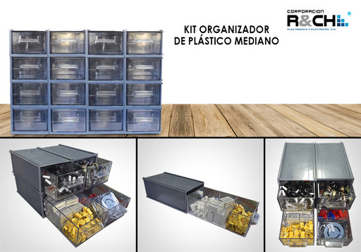 [CJM-2] CJM-2 caja organizadora  mediana 19.5x10x6.5cm