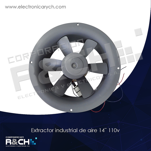 [EX-14410] EX-14410 extractor industrial de aire 14¨ 110v