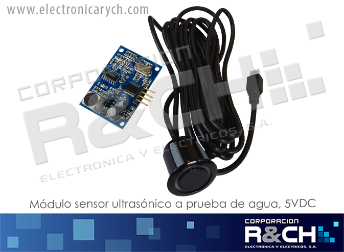 MD-SR04M modulo sensor ultrasonico a prueba de agua, 5VDC