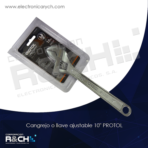 [HM-90AW-10] HM-90AW-10 cangrejo o llave ajustable 10" PROTOL