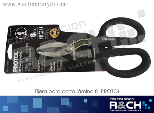 [HM-90TS8] HM-90TS8 tijera para corta lamina 8" PROTOL
