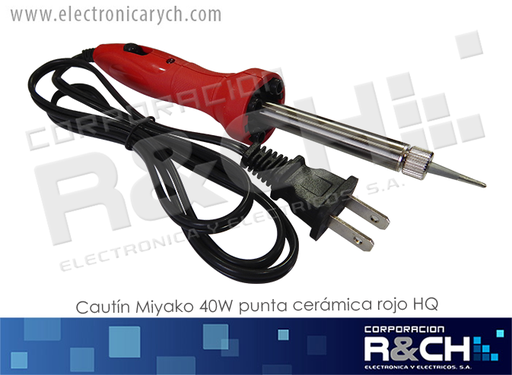 [CT-74B8200] CT-74B8200 cautin Miyako 30W HQ con luces LED