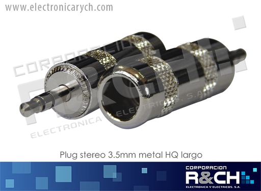 [PL-283] PL-283 plug stereo 3.5mm metal HQ largo