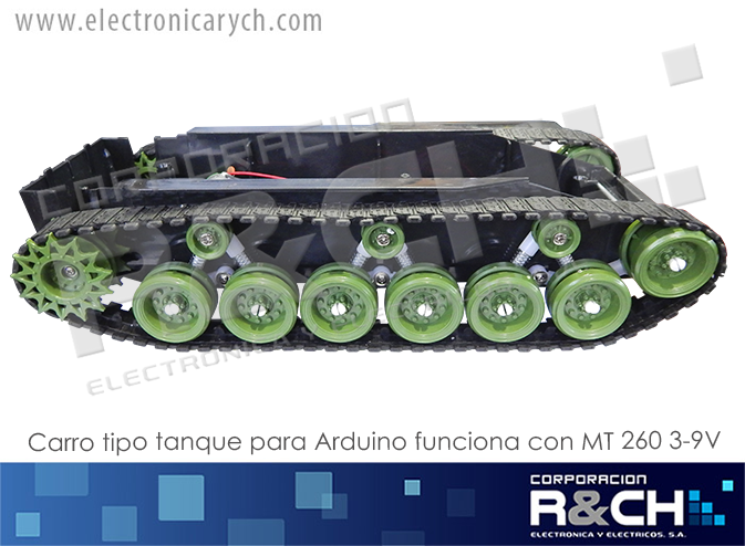 MT-313 carro tipo tanque para arduino funciona con MT 260 3-9V