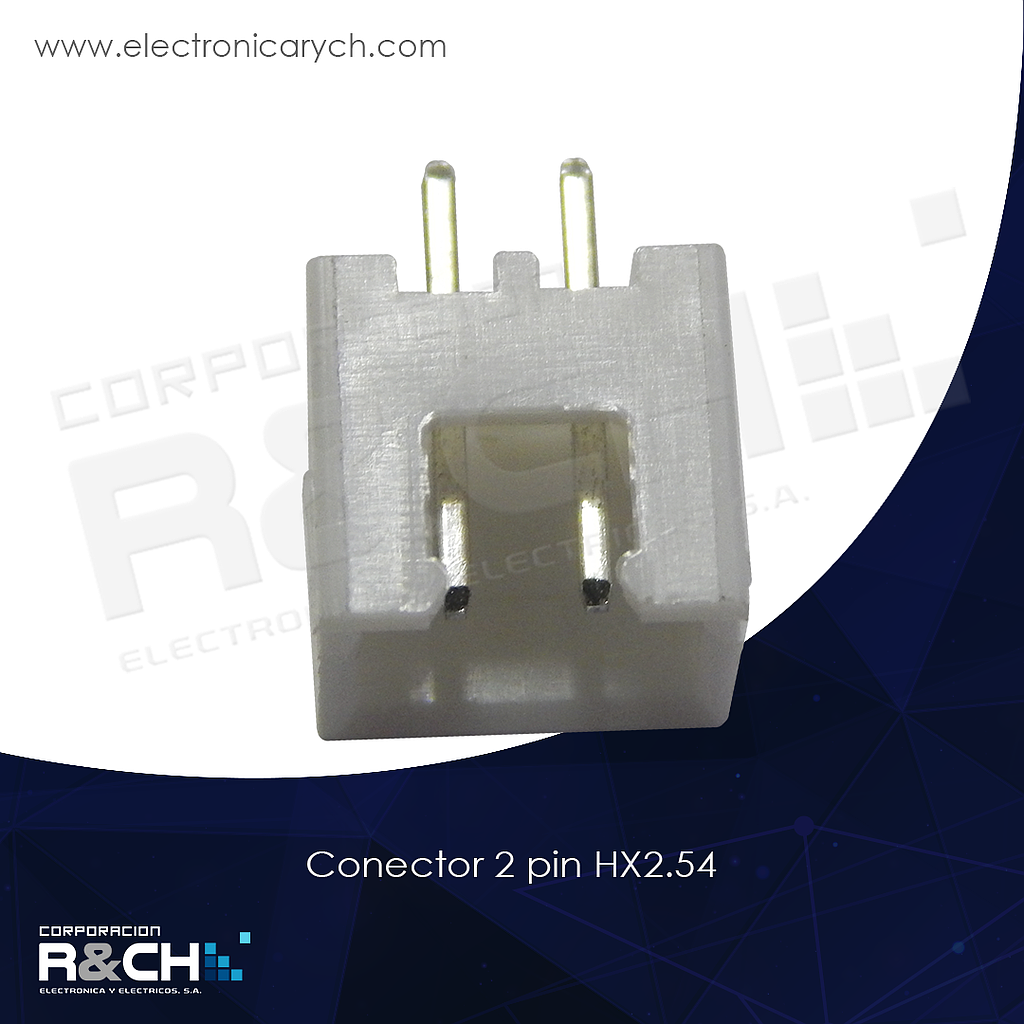 CN-XH2.54-2P conector 2 pin HX2.54mm