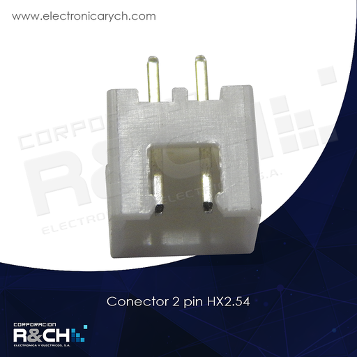 [CN-XH2.54-2P] CN-XH2.54-2P conector 2 pin HX2.54mm