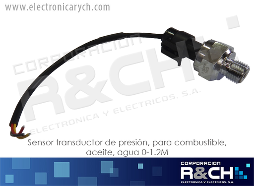 [SEN-G1/4] SEN-G1/4 sensor transductor  de presion, para combustible, aceite, agua 0-1.2M