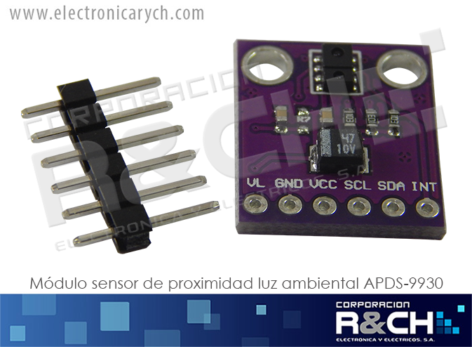 MD-APDS9930 modulo sensor de proximidad luz ambiental APDS-9930