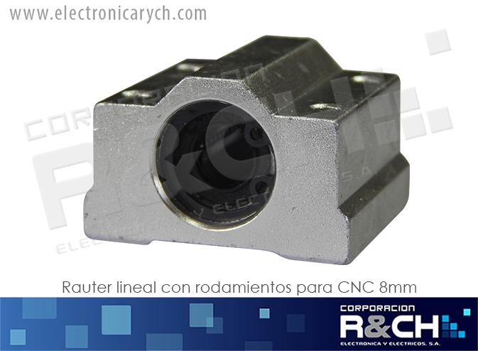 HM-AE046 rauter o cojinete lineal con rodamientos para CNC 8mm