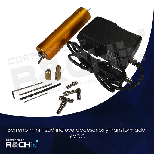 [HM-MB] HM-MB barreno mini DC incluye Cable USB