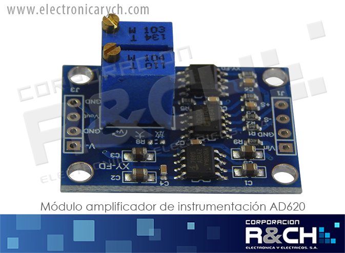 MD-AD620 modulo amplificador de instrumentacion AD620