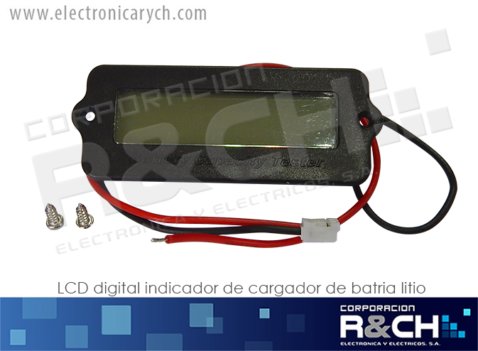 MD-LY6W modulo LCD digital indicador de cargador de bateria litio LY6W