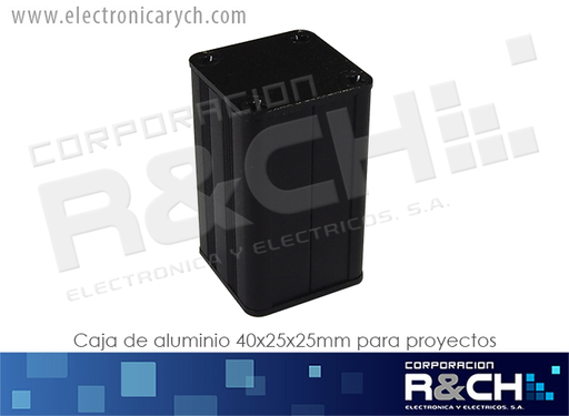 [CJ-621] CJ-621 caja de aluminio 40x25x25mm par proyectos