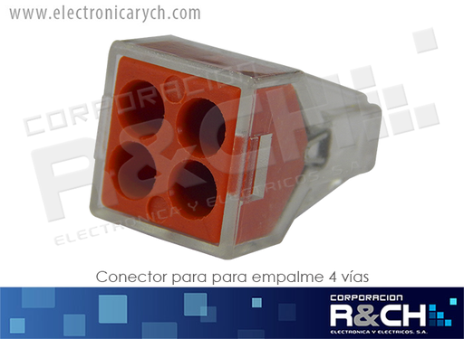 [CN-PCT-104] CN-PCT-104 conector para empalme 4 vias
