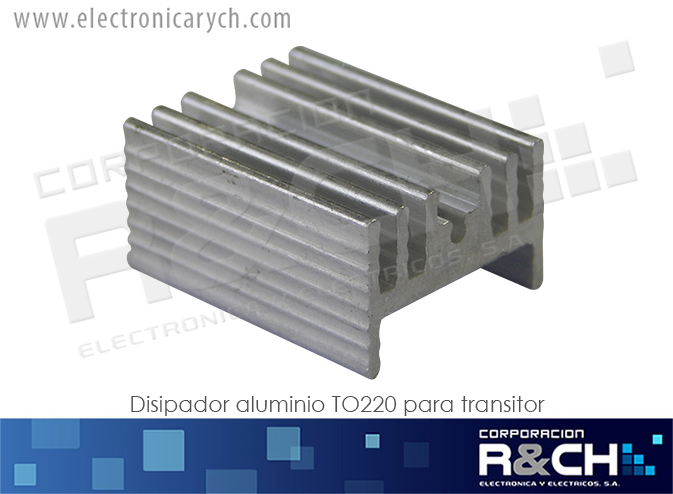 DS-TO220ASP disipador aluminio TO220 para transitor